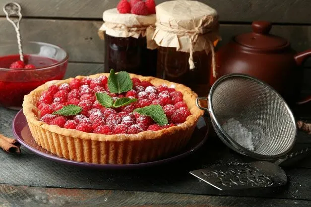 Himbeere Vanille Tarte Himbeere Vanille Tarte