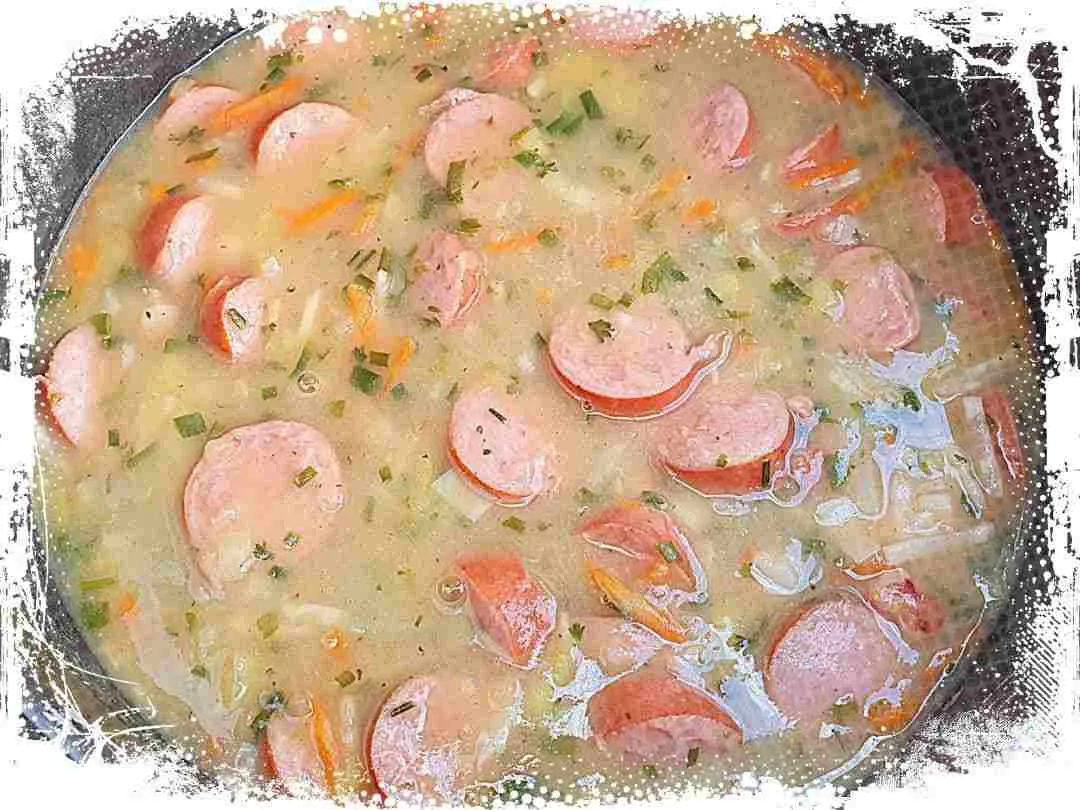 Kartoffelsuppe mit Krakauer Wurst Kartoffelsuppe Mit Krakauer Wurst