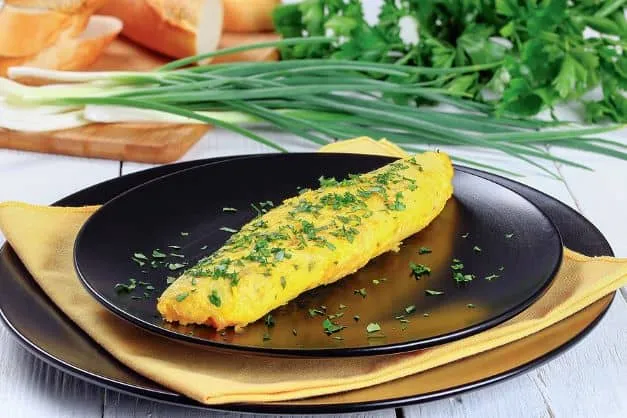 3 Eier Käseomelette Es schmeckt so fluffig und lecker