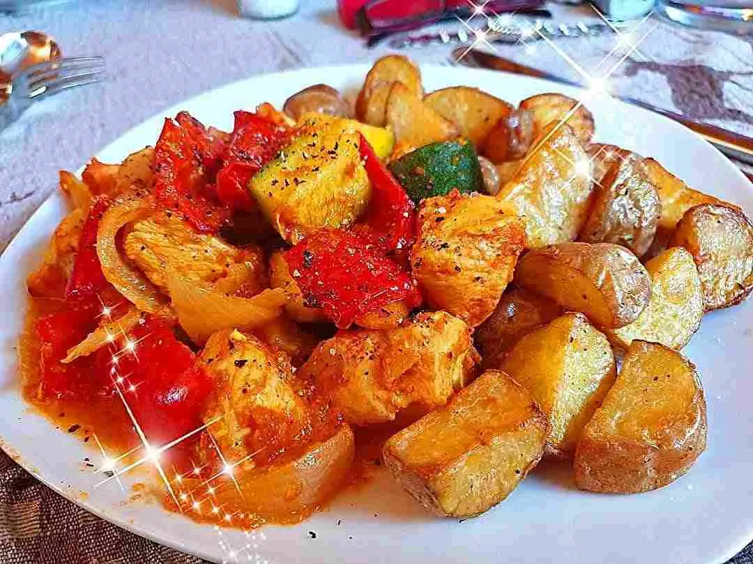 Buntes Gemüse aus 1 Rezept für buntes Gemüse 3 Gerichte gemacht