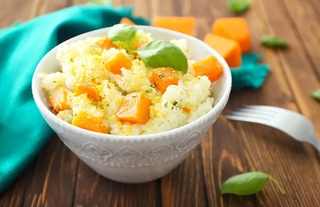 Köstliches Kürbisrisotto Heute zur passenden Jahreszeit ein etwas anderes Risotto