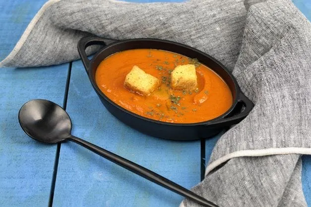 Möhren Tomatensuppe Ein schnelles und einfaches Rezept