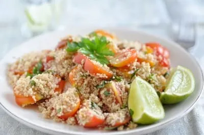 Couscous Salat mit Tomaten Ein leichtes und gesundes Rezept
