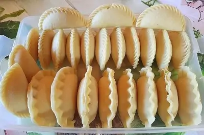 Dumplings Marke Eigenbau