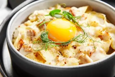 Gebackene Carbonara Gebackene Carbonara