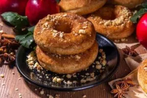 Apfel Zimt Donuts