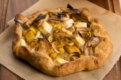 Kürbisgalette mit Feta Kuerbisgalette Mit Feta