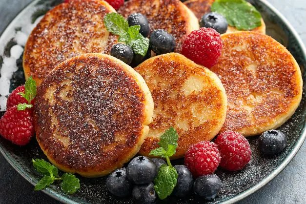 Huettenkaese Pfannkuchen