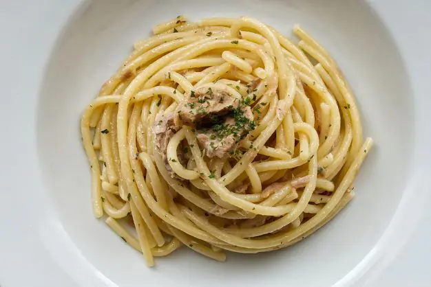 Spaghetti In Thunfisch Sauce