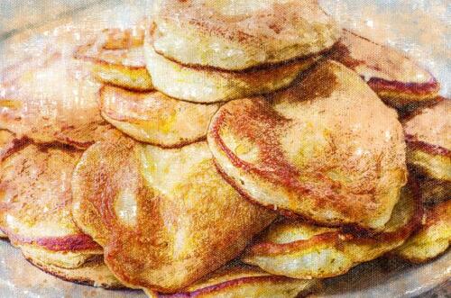 Himmlische Buttermilch Pancakes