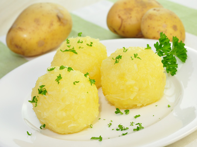 Kartoffelknödel alla Bolognese