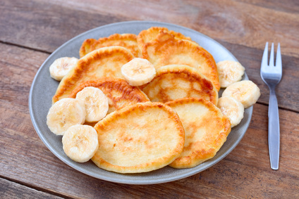 Low Carb Bananen Pancakes