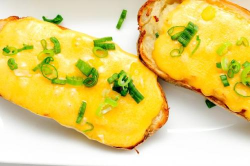 Ofenkartoffeln mit Cheddar Käse