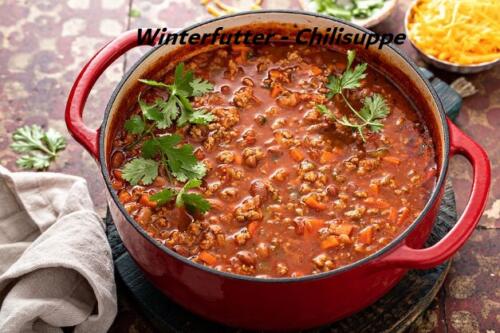 Winterfutter - Chilisuppe